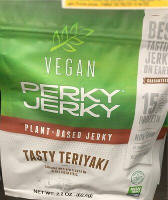 Tasty Teriyaki Plant-Based Jerky, Tasty Teriyaki