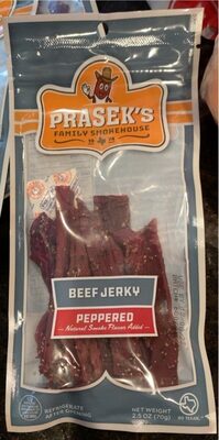 Peppered Beef Jerky, Peppered
