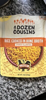 Cooked In Bone Broth Spanish Yellow Rice