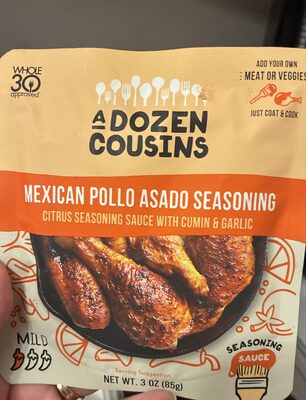 Mild Mexican Pollo Asado Seasoning Sauce