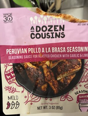 Mild Peruvian Pollo A La Brasa Seasoning Sauce