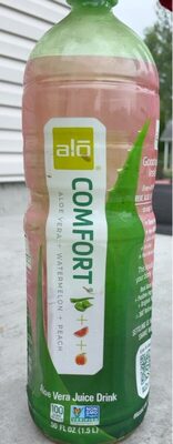 Aloe Vera + Watermelon + Peach Juice Drink, Aloe Vera + Watermelon + Peach