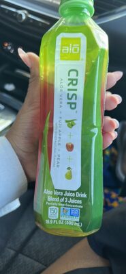 Crisp Fuji Apple + Pear Aloe Vera Juice Drink, Crisp