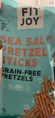 Sea Salt Grain Free Pretzels, Sea Salt