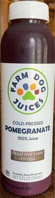 Pomegranate Cold-Pressed 100% Juice, Pomegranate