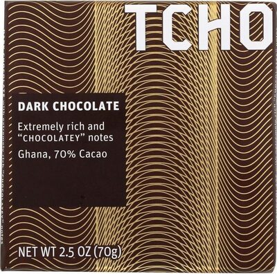 Tcho, Dark Chocolate