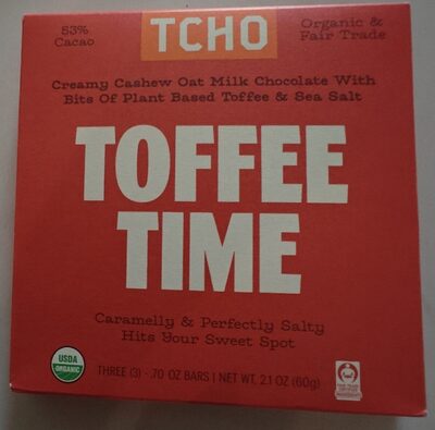 Creamy Oat Milk Chocolate 53% Cacao Bars, Creamy Oat