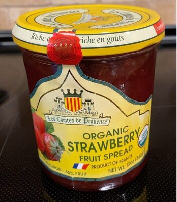 Strawberry Organic Fruit Spread, Strawberry