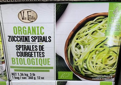 Zucchini Spirals, Zucchini