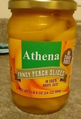 Fancy In 100% Grape Juice Peach Slices