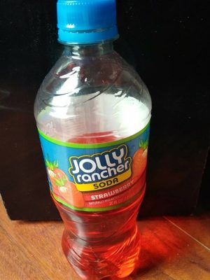 Jolly Rancher, Flavored Soda, Strawberry, Strawberry