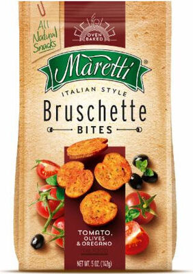 Tomato, Olives & Oregano Italian Style Bruschette Chips, Tomato, Olives & Oregano