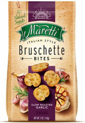 Slow Roasted Garlic Italian Style Bruschette Chips, Slow Roasted Garlic