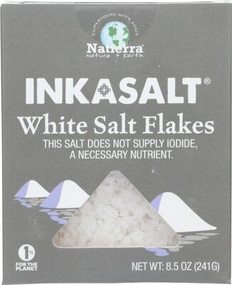 White Salt Flakes, White