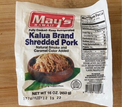 Kalua Brand Shredded Pork, Kalua Brand