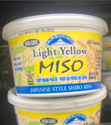 Light Yellow Japanese Style Shiro Miso, Light Yellow