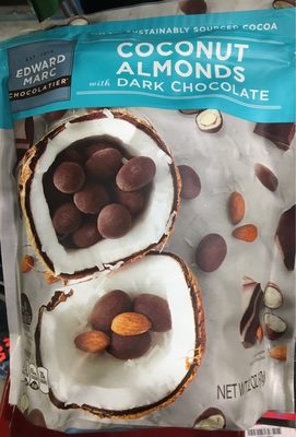 Dark Chocolate Coconut Almonds, Dark Chocolate