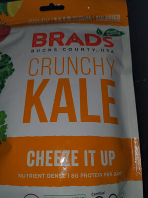 Cheeze It Up Crunchy Kale, Cheeze It Up