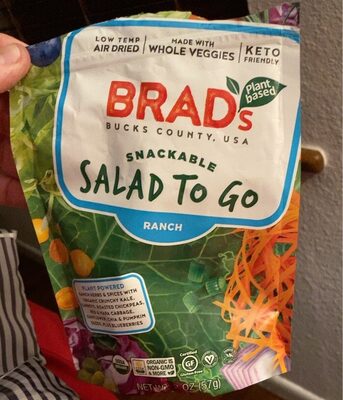 Ranch Snackable Salad To Go, Ranch