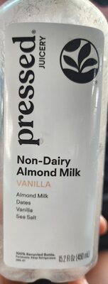 Vanilla Non-Dairy Almond Milk, Vanilla