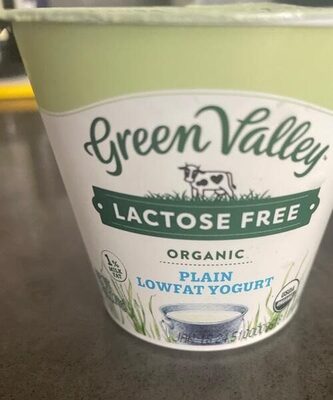 Plain Lactose Free Organic Lowfat Yogurt, Plain