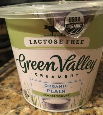 Plain Lactose Free Organic Lowfat Yogurt, Plain