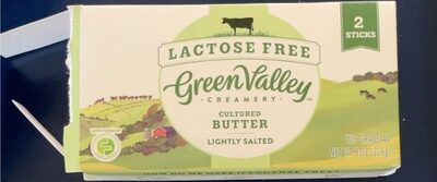 Lightly Salted Lactose Free Cultured Butter, Lightly Salted