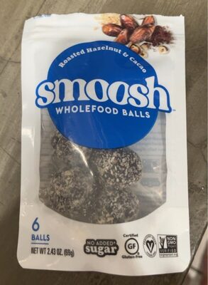 Roasted Hazelnut & Cacao Whole Food Balls, Roasted Hazelnut & Cacoa