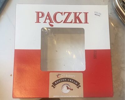 Boston Cream Paczki Donuts, Boston Cream