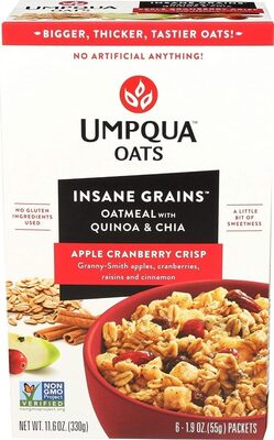 Apple Cranberry Custom Milled Oatmeal, Apple Cranberry