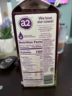 Chocolate 2% Reduced Fat Milk, Chocolate