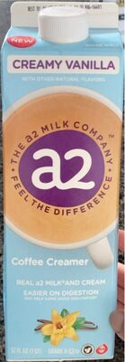 Creamy Vanilla Coffee Creamer, Creamy Vanilla
