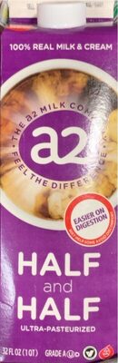 Half And Half Milk & Cream
