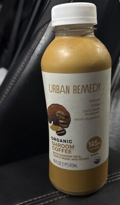 Organic Cold Brew Energy Coffee With Cashew, Cashew