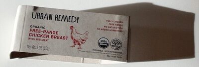 Organic Free-Range Chicken Breast With Rib Meat