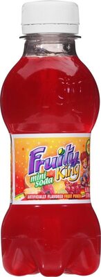Fruity King, Mini Soda, Fruit Punch, Fruit Punch