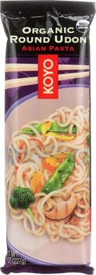 Organic Asian Pasta, Round Udon
