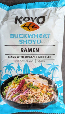 Buckwheat Shoyu Ramen Noodles, Buckwheat Shoyu
