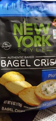 The Original Authentic Baked Plain Bagel Chips