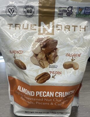 Almond Pecan Crunch Lightly Sweetened Nut Clusters With Almonds, Pecans & Cashews, Almond Pecan Crunch