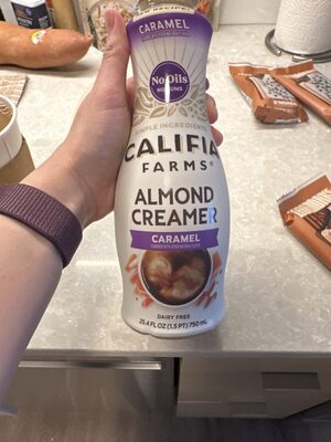 Caramel Macchiato Flavored Almondmilk Creamer, Caramel Macchiato