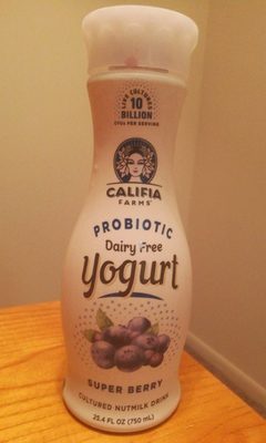 Super Berry Probiotic Yogurt Cultured Nutmilk Drink, Super Berry