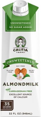 Unsweetened Almondmilk, Unsweetened