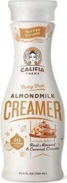 Toffee Tidings Dairy Free Almondmilk Creamer