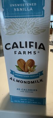 Unsweetened Vanilla Almondmilk, Unsweetened Vanilla