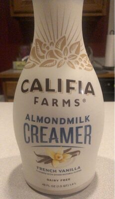 French Vanilla Almondmilk Creamer, French Vanilla