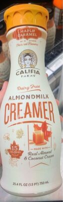 Maple Caramel Almondmilk Creamer, Maple Caramel