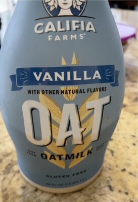Vanilla Oatmilk, Vanilla