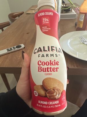 Cookie Butter Almondmilk Creamer, Cookie Butter