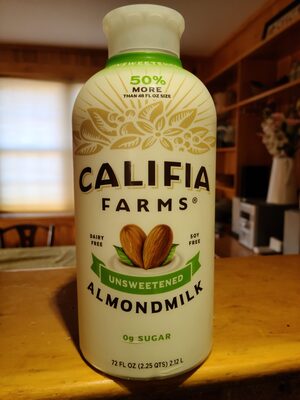 Unsweetened Almondmilk, Unsweetened